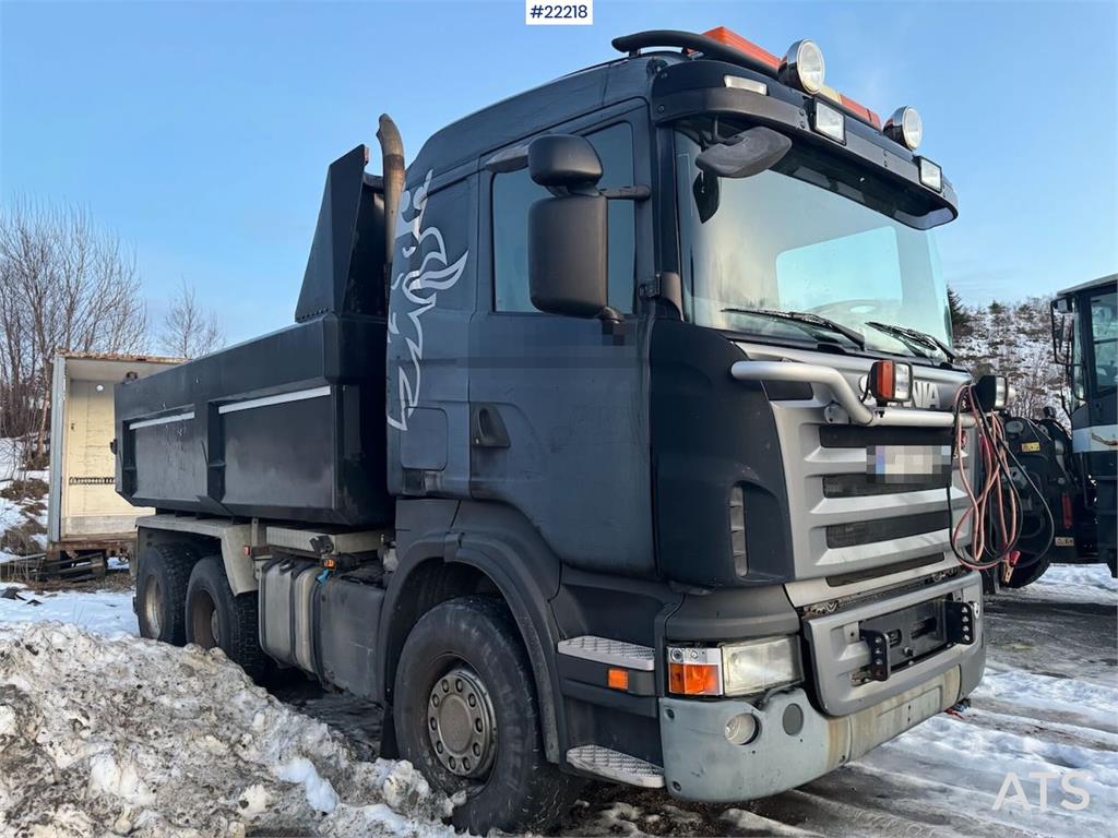 Scania R560 6x4 snow-prepared tipper truck 2007 22218 R560 6x4 snow-prepared tipper truck 2007 1 Tipper trucks image 10