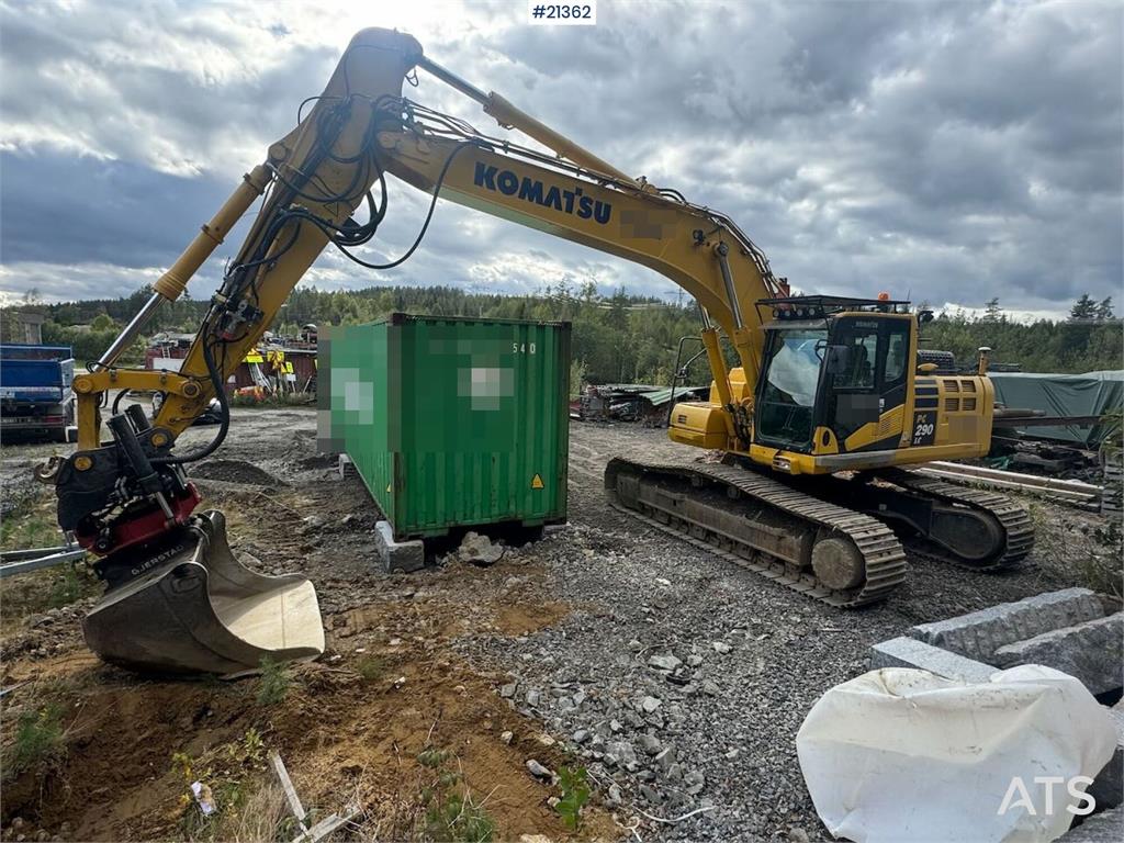 Komatsu PC290LC-11 Crawler excavator w/ tilt and 2 buckets 2019 21362 PC290LC-11 Crawler excavator w/ tilt and 2 buckets 2...
