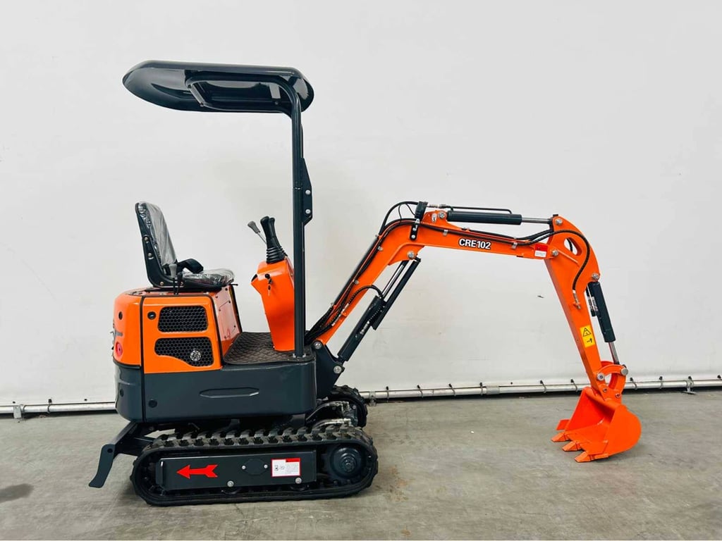 Mini excavator RTE CRE112 Diesel 11.7 hp 2025 New 2025 CRE102 2025 0 image 8