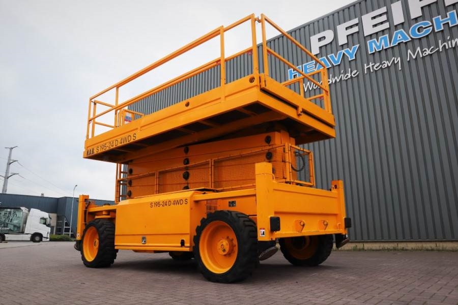HAB S195-24 D4WDS Diesel, 4x4 Drive, 19.5m Working Hei 2011 HAB - S195-24 D4WDS - 62154 HAB S195-24 D4WDS Diesel, 4x4 Driv...