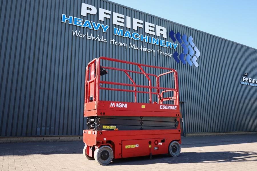 Magni ES0808E Electric, 8m Working height, 380kg Capacit 2019 MAGNI - ES0808E - 30183 MAGNI ES0808E Electric, 8m Working h...