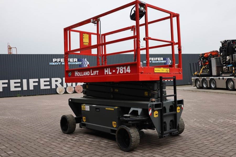 Holland Lift Ecostar HL-7814 Electric, 10m Working Height, 450k 2012 HOLLAND LIFT - Ecostar HL-7814 - 63505 Holland lift E...