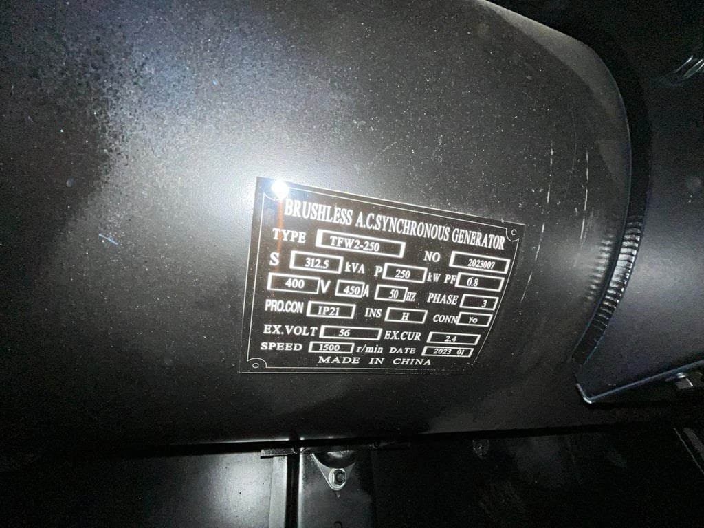 Giga power LT-W250GF 312.5 kVA silent generator 2022 00031831 Giga power LT-W250GF 312.5 kVA silent generator 2022 0 image 11