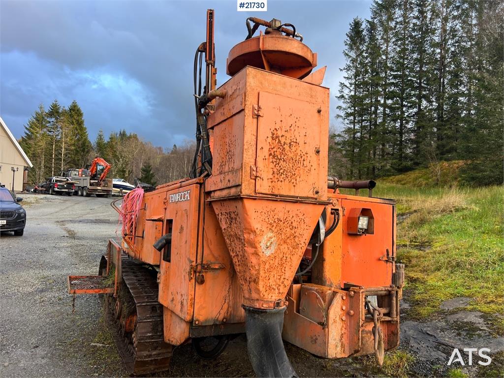 Tamrock DHA400 Drilling rig w/ CPR 438L hammer 1986 21730 Tamrock DHA400 Drilling rig w/ CPR 438L hammer 1986 1 image 11