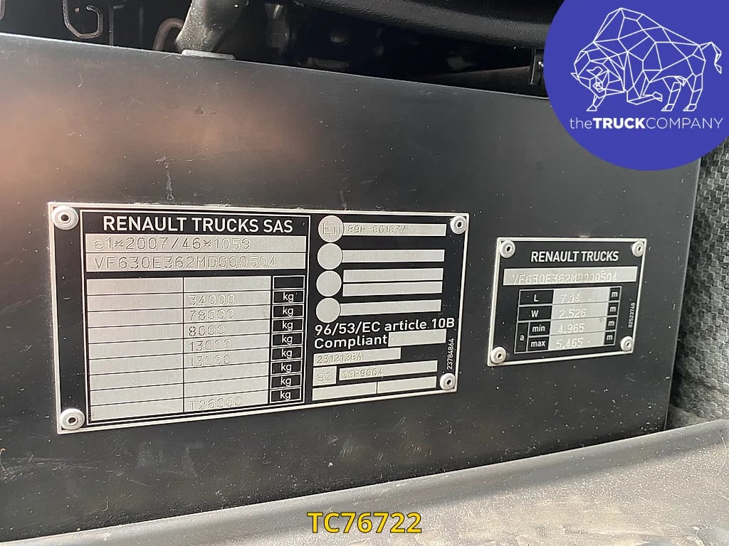 Renault T 480 2021 TC76722 Renault T 480 2021 1 image 10