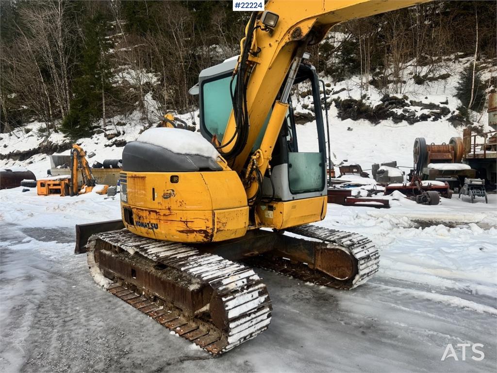 Komatsu PC78US-6 w/ Rototilt – 3 buckets – 6,300 hours WAT 2005 22224 PC78US-6 w/ Rototilt – 3 buckets – 6,300 hours WAT 2...