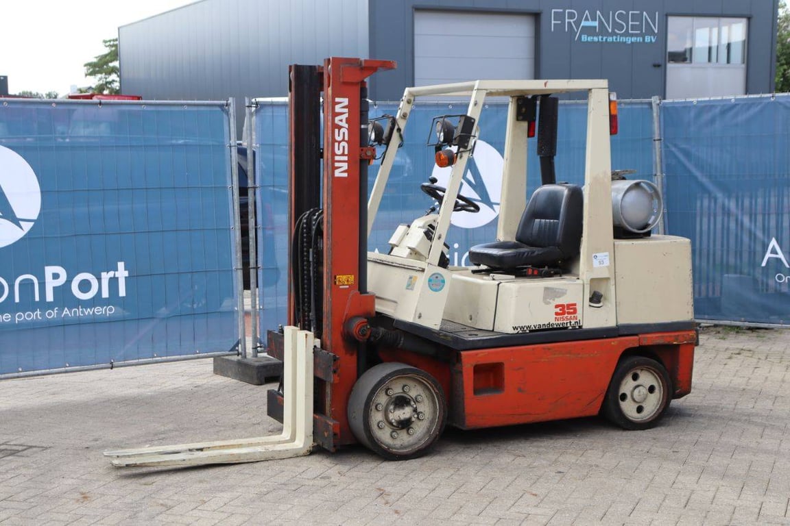 Forklift Nissan KCUGH02F350 LPG 2250kg 3.1m 1995 1995 KCUGH02F350 1995 1 Forklift image 10
