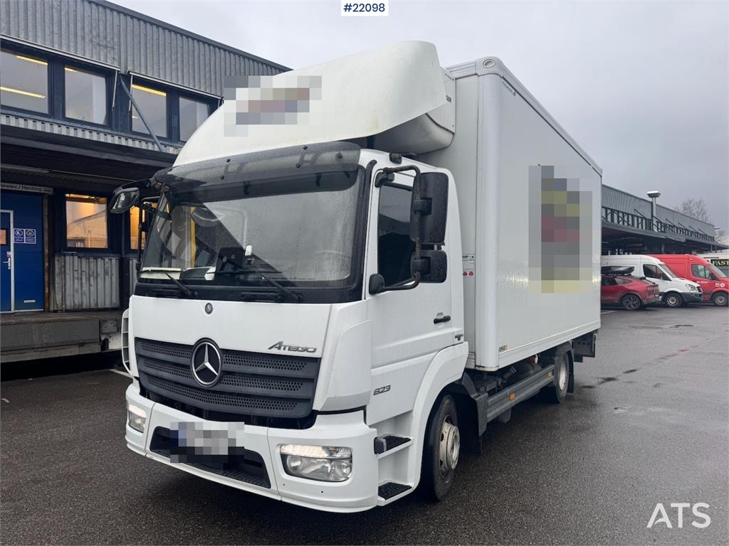 Mercedes-Benz Atego 823 box truck with refrigeration/freezer uni 2017 22098 Atego 823 box with refrigeration/freezer uni 2...