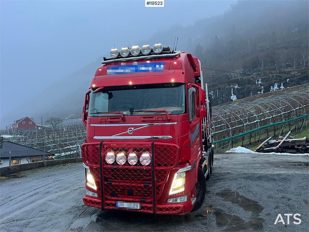 Volvo Fh540 8x4 Timber Truck w/ 2016 M110L80 Palfinger C 2019 19523 Fh540 8x4 Timber Truck w/ 2016 M110L80 Palfinger C 201...