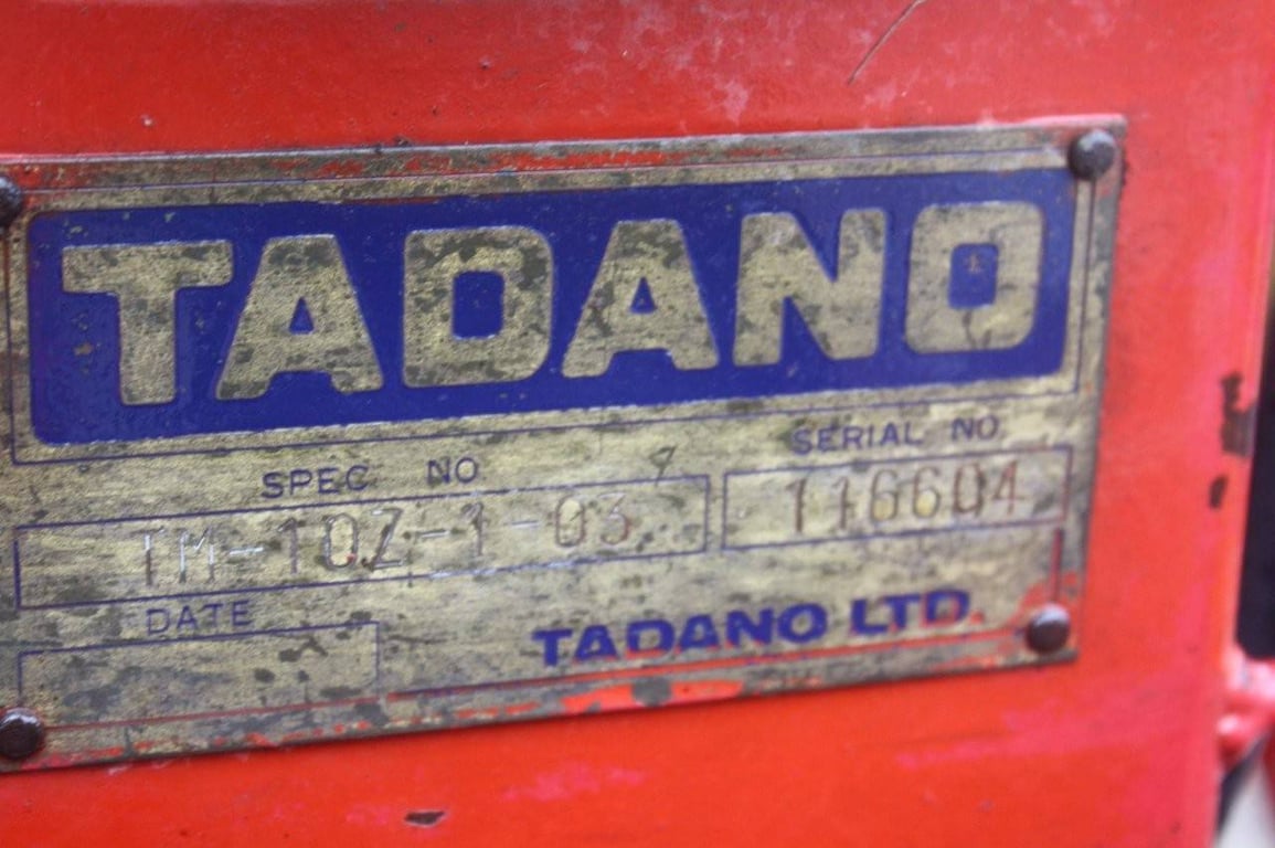 Tadano TM10 Petrol Crane TM10 1 Crane trucks image 8