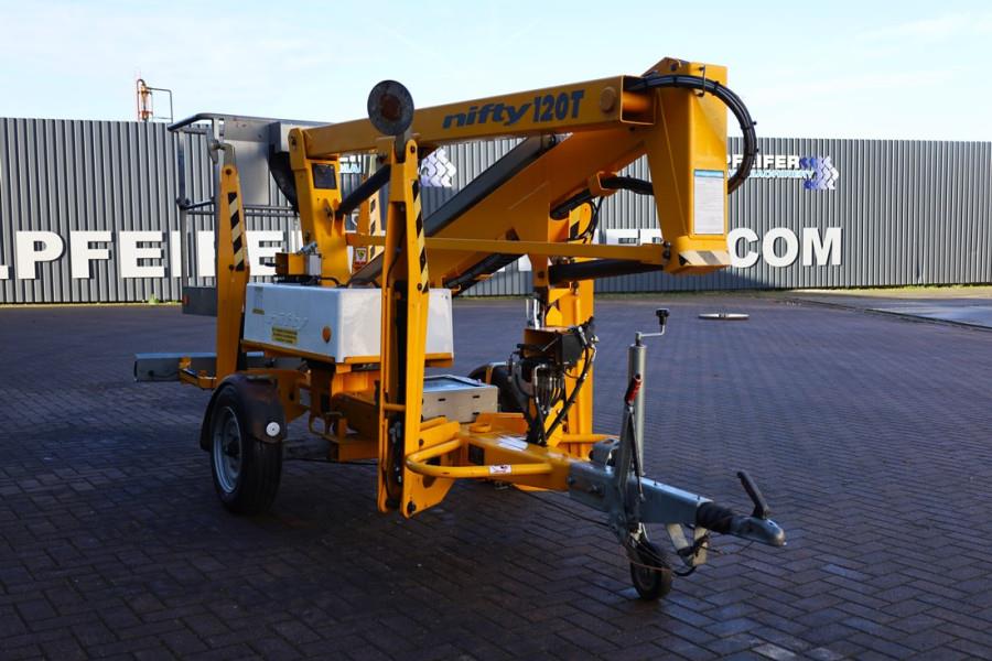 Niftylift 120TE Electric, 12.2m Working Height, 6.1m Reach, 2019 NIFTYLIFT - 120TE - 90266 Niftylift 120TE Electric, 12.2m...