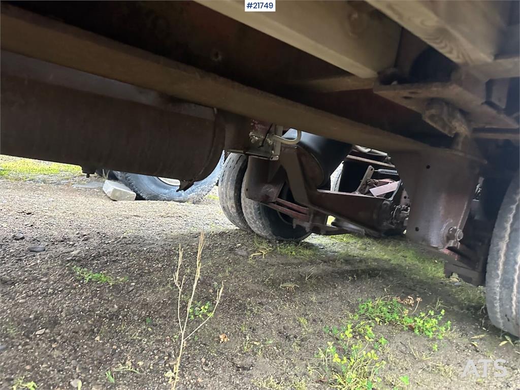 Damm 3SD335 3 axle machine trolley 1987 21749 Damm 3SD335 3 axle machine trolley 1987 1 Lowloader trailers image 14