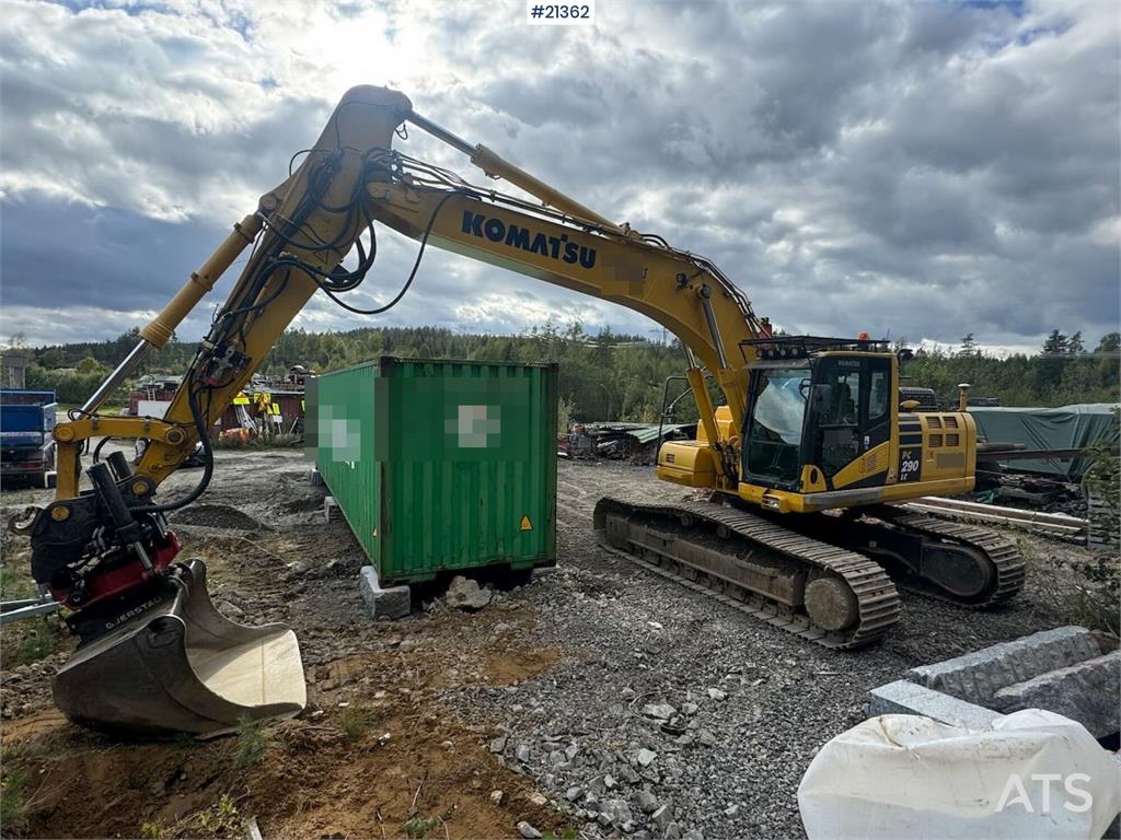 Komatsu PC290LC-11 Crawler excavator w/ tilt and 2 buckets 2019 21362 PC290LC-11 Crawler excavator w/ tilt and 2 buckets 2...