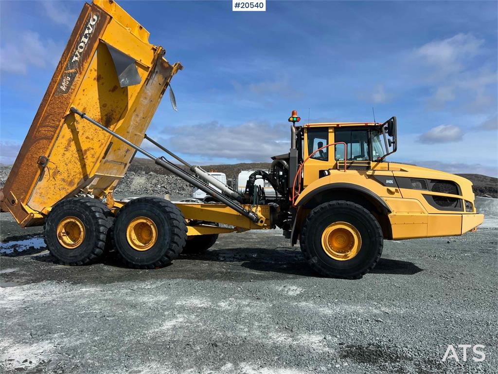 Volvo A40G dump truck 6x6. WATCH VIDEO 2015 20540 A40G dump truck 6x6. WATCH VIDEO 2015 1 image 3