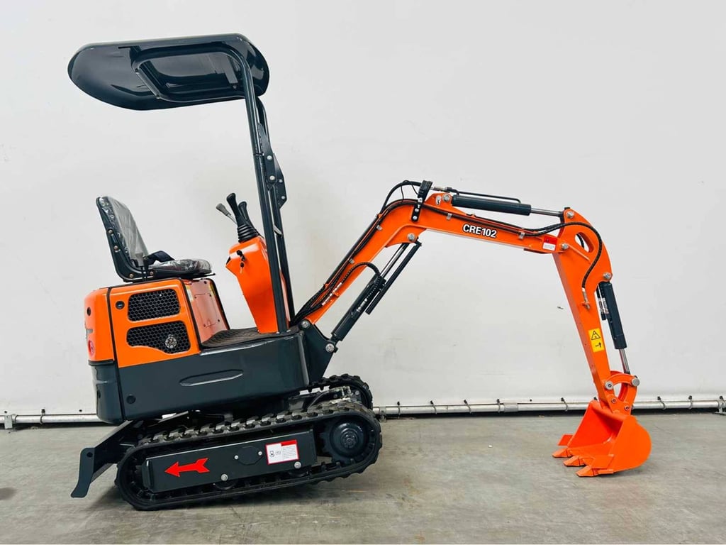 Mini excavator RTE CRE112 Diesel 11.7 hp 2025 New 2025 CRE102 2025 0 image 9