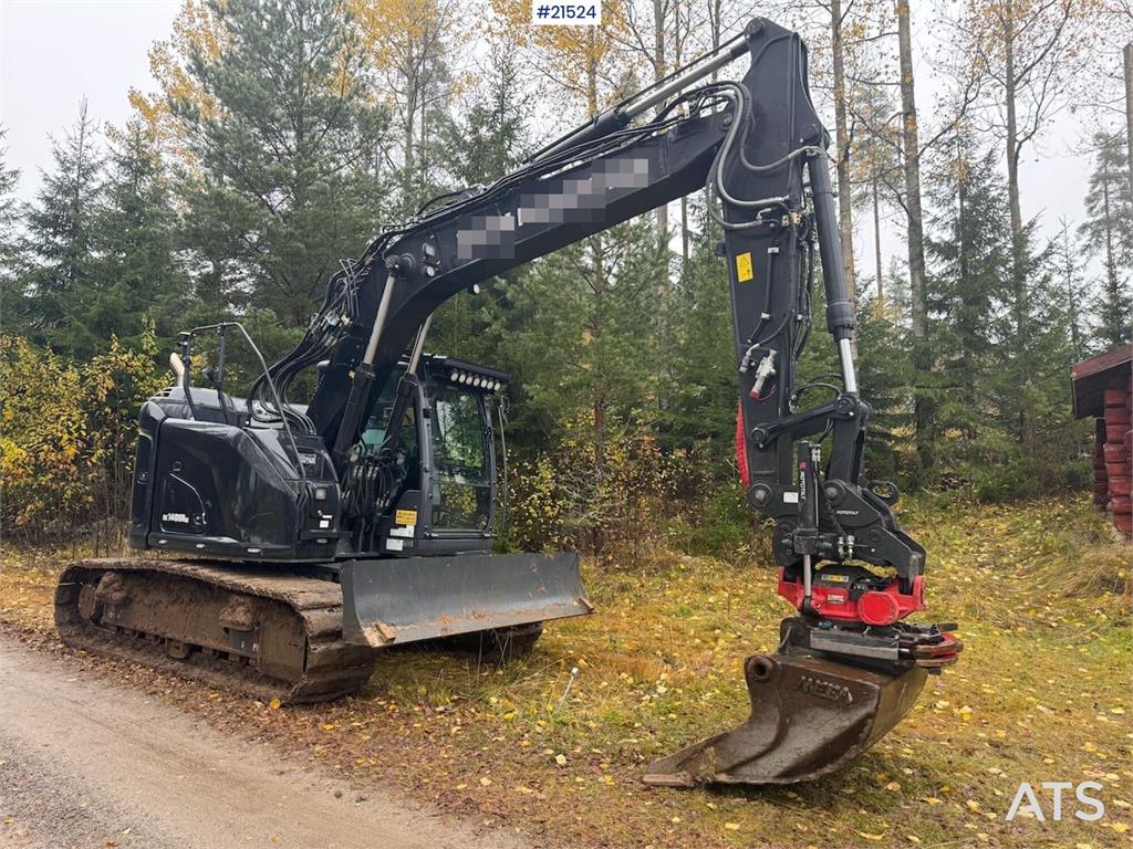 Kobelco SK140SRLC Tracked excavator w/ Machine control, ti 2023 21524 SK140SRLC Tracked excavator w/ Machine control, ti 2...