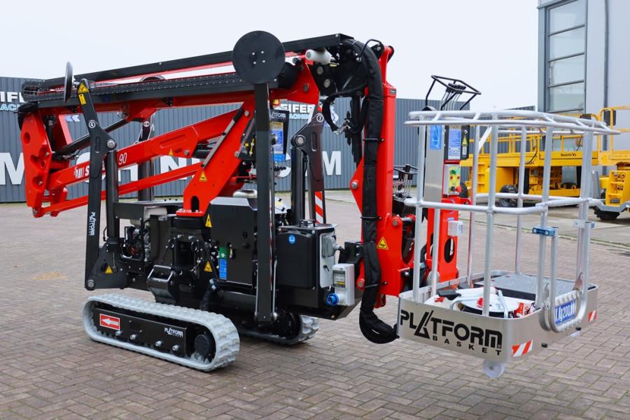 Platform Basket Spider 18.90 PRO CE Declaration, Valid inspection, 2024 PLATFORM BAS - Spider 18.90 PRO - 63220 Basket Spi...