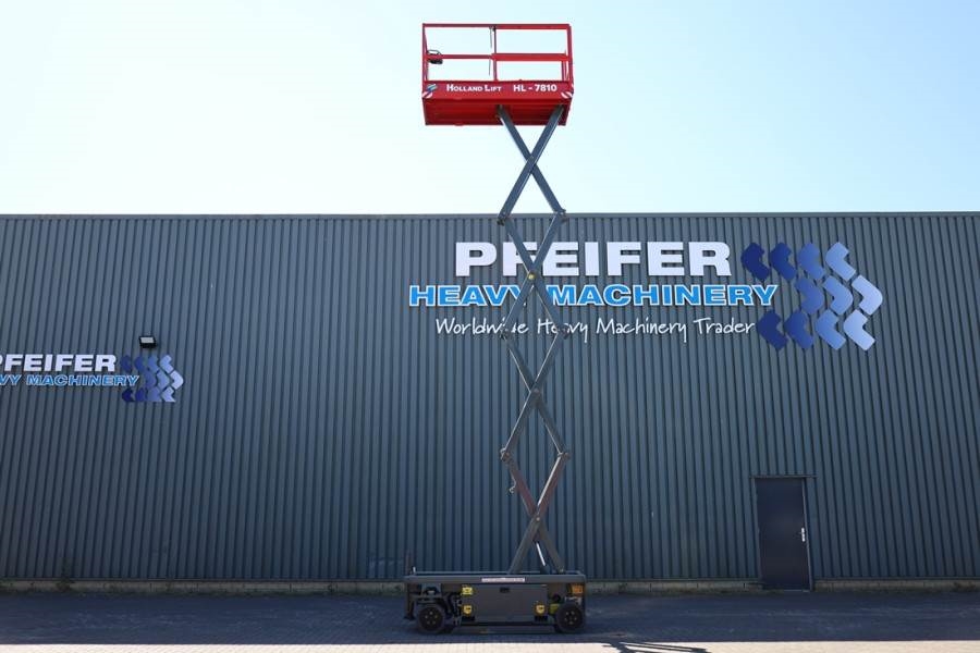 Holland Lift Ecostar HL-7810 Electric, 10m Working Height, 450k 2011 HOLLAND LIFT - Ecostar HL-7810 - 63491 Holland lift E...