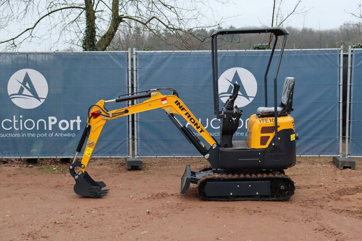 Mini Excavator Infront YFE10 Diesel 7kW 2025 New 2025 Infront YFE10 2025 0 image 2