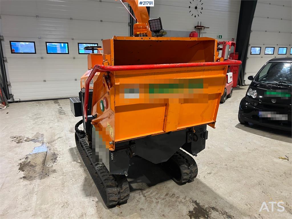 Jensen A540 spider wood chipper w/hydraulic raise and low 2017 21791 Jensen A540 spider wood chipper w/hydraulic raise and...