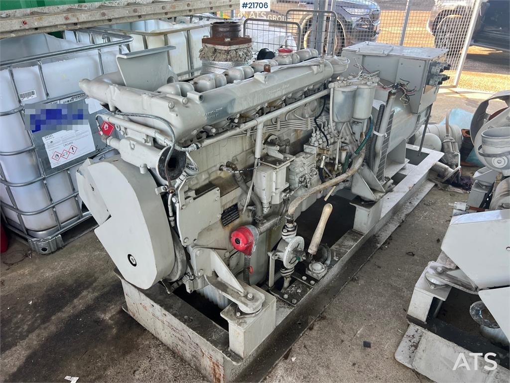 Man-stamford diesel generator w/ low hours 1985 21706 Man-stamford diesel generator w/ low hours 1985 1 Generators image 2