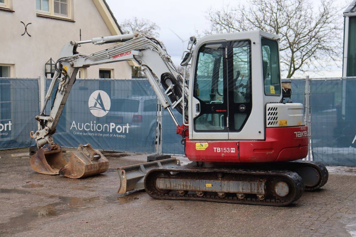 Crawler excavator Takeuchi TB153FR Diesel 29.5kW 2019 2019 TB153FR 2019 1 Crawler Excavators image 3