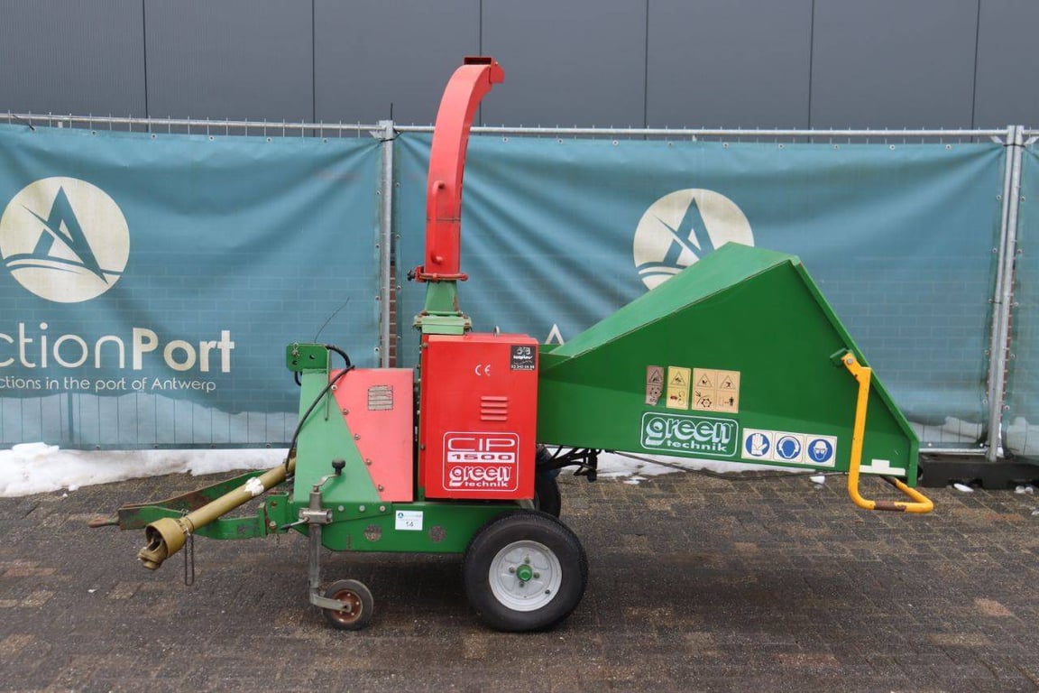 Wood chipper Green Technik CIP 1500 Greentec CIP 1500 1 image 2