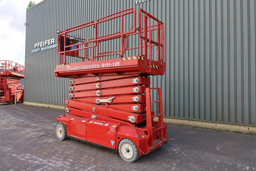 PB LIFT S151-12E Electric, 15m Working Height, 550kg 2013 PB LIFT - S151-12E - 90300 PB LIFT S151-12E Electric, 15m Workin...