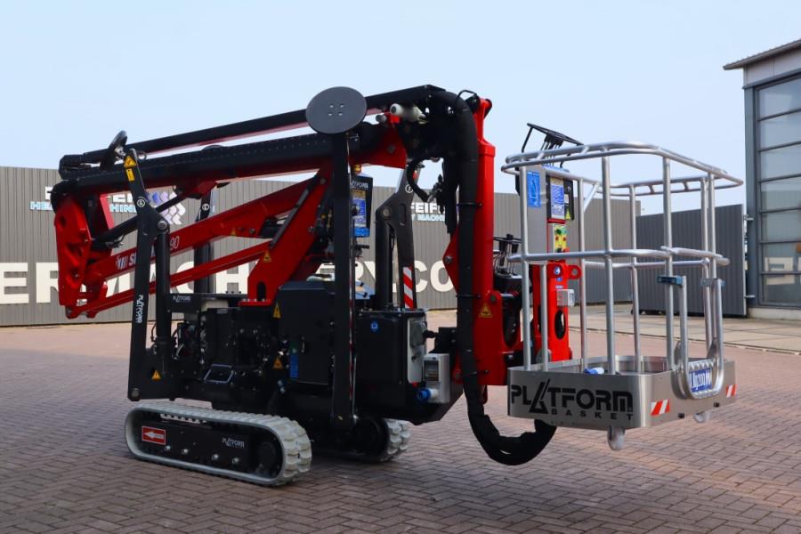 Platform Basket Spider 18.90 PRO CE Declaration, Valid inspection, 2024 PLATFORM BAS - Spider 18.90 PRO - 63060 Basket Spi...