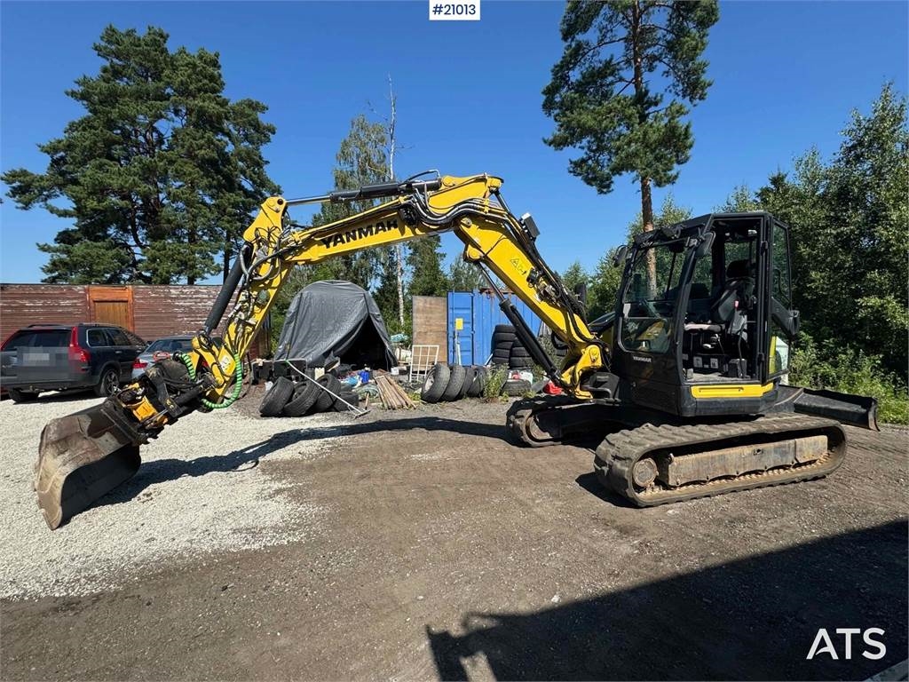 Yanmar VI080-1a w/ Leica geosystem, broom, rototilt and 3 2021 21013 VI080-1a w/ Leica geosystem, broom, rototilt and 3 20...