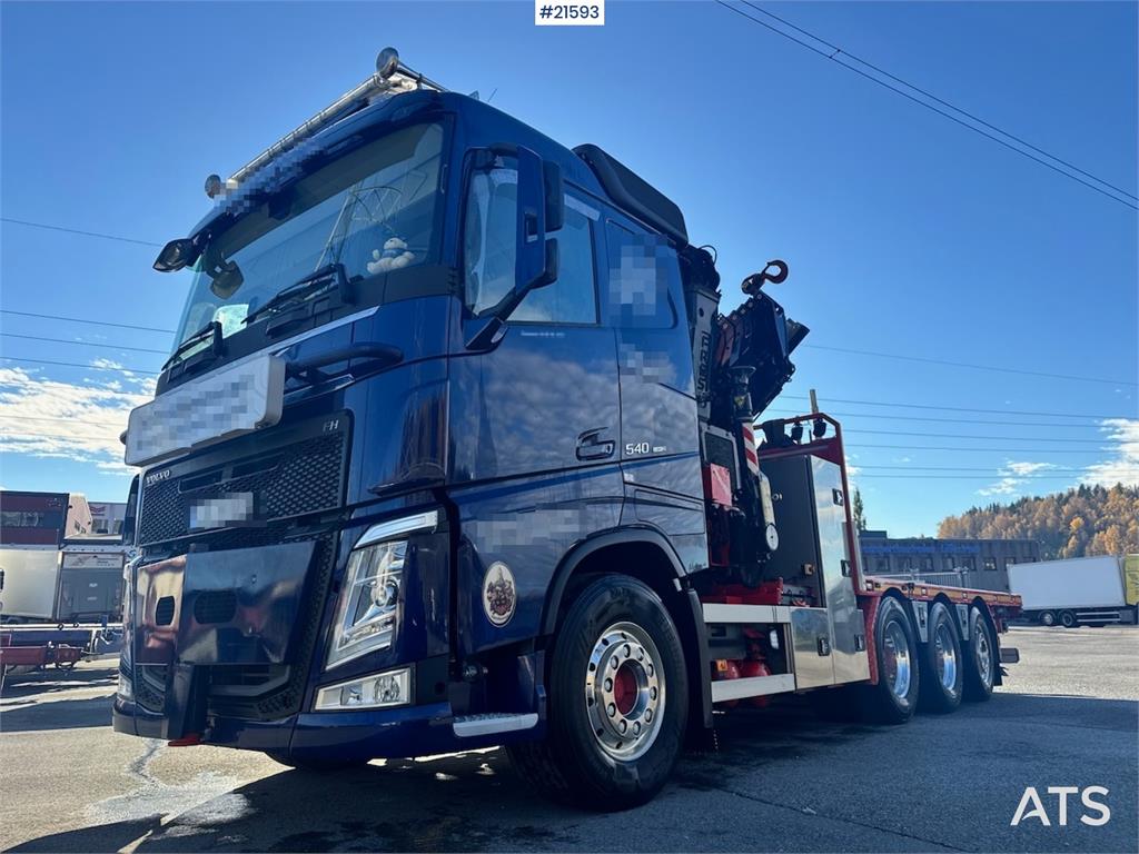 Volvo FH540 Combi truck w/ 54 t/m Fassi crane w/ Jib and 2022 21593 FH540 Combi truck w/ 54 t/m Fassi crane w/ Jib and 202...