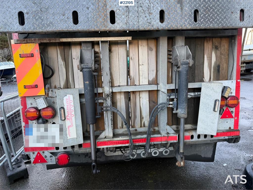 Damm SL-28M 3-axle machinery trailer with hydraulic dri 2013 22195 Damm SL-28M 3-axle machinery trailer with hydraulic dri...