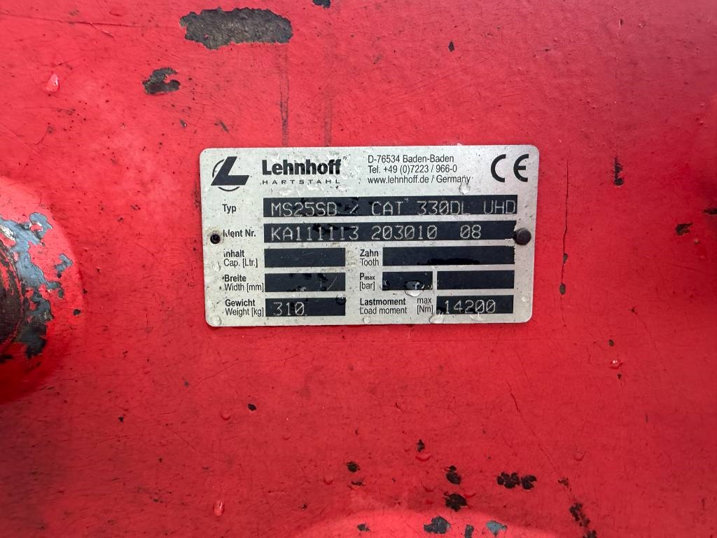 Lehnhoff MS25SD - 329D / 329E 908163 Lehnhoff MS25SD - 329D / 329E 1 image 15