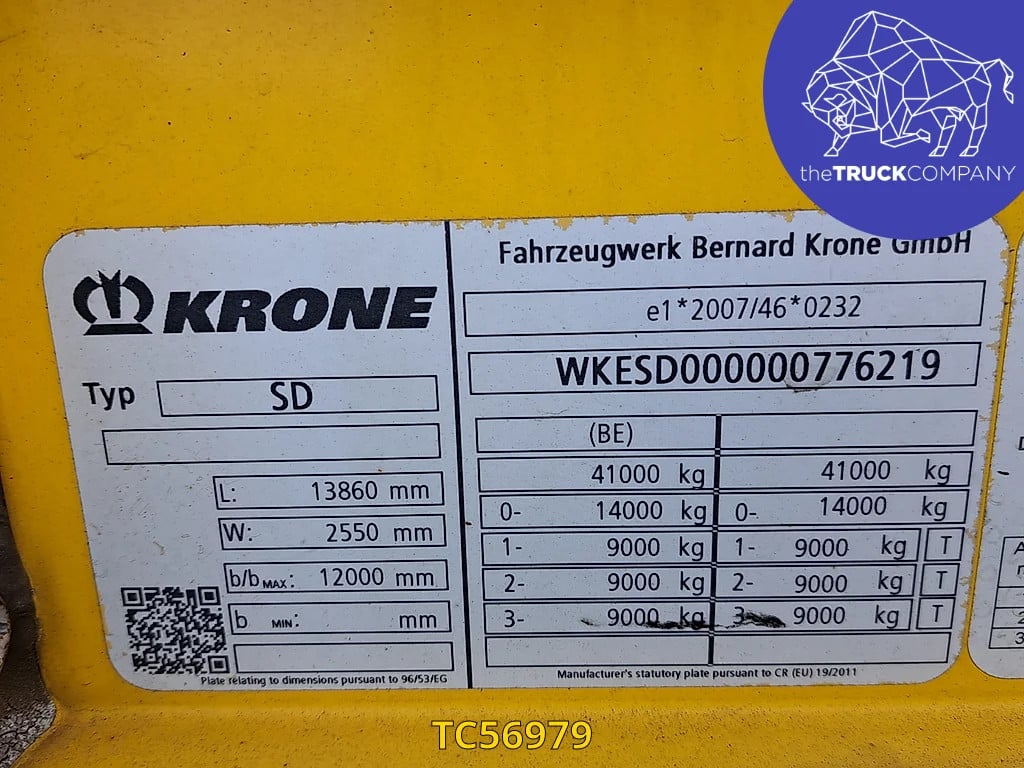 Krone Curtainsides 2017 TC56979 2017 1 image 9