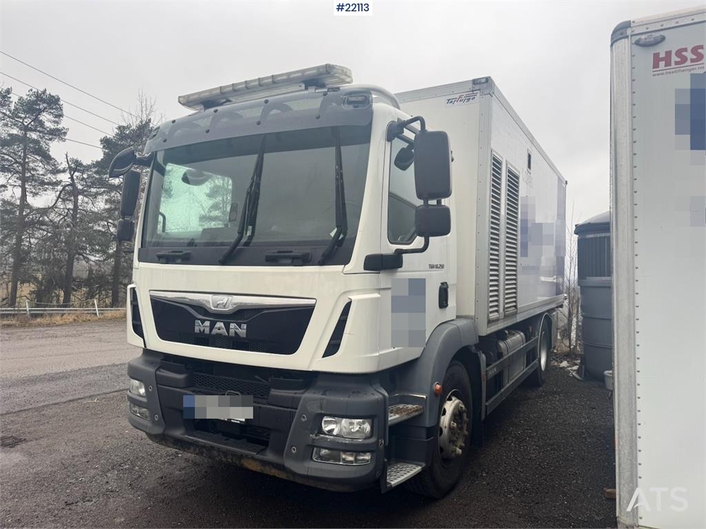 MAN TGM 18.250 Box Truck / Jetting Truck – 110,000 km 2016 22113 MAN TGM 18.250 Box Truck / Jetting Truck – 110,000 km 201...