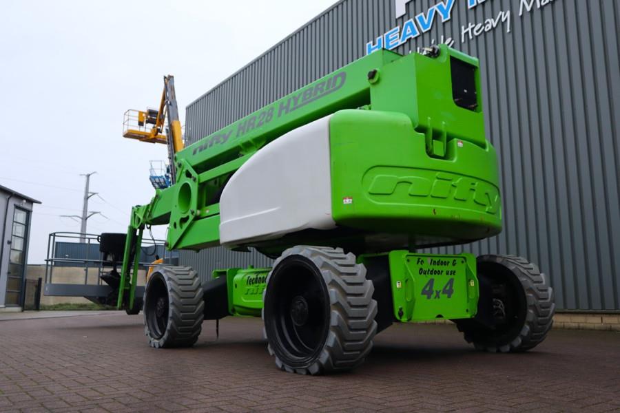 Niftylift HR28 HYBRIDE Valid inspection, *Guarantee! Hybrid, 2015 NIFTYLIFT - HR28 HYBRIDE - 62212 Niftylift HR28 HYBRIDE ...