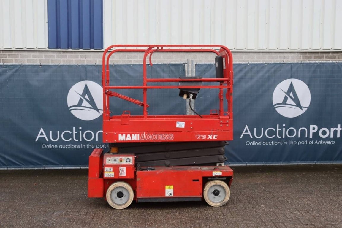 Manitou 78 XE Electric Scissor Lift 7.75m 2003 2003 78 XE 2003 1 Scissor Lifts image 2