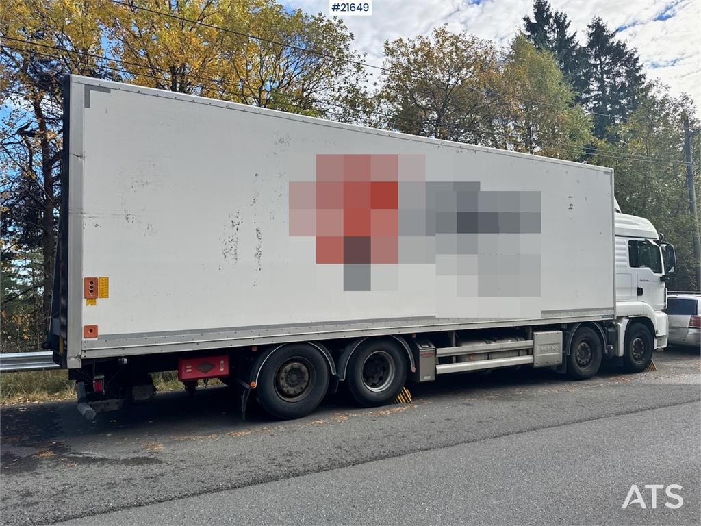 MAN TGS 35.480 8x2 Box truck w/ Full side opening. 2016 21649 TGS 35.480 8x2 Box w/ Full side opening. 2016 1 image 5