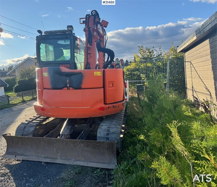 Hitachi ZX85US-5A w/ Rototilt and 2 buckets. 2016 21486 ZX85US-5A w/ Rototilt and 2 buckets. 2016 1 Crawler Excavators ima...