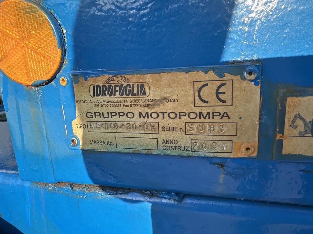 Waterpomp met diesel motor - Gebruikt 2001 12600 WATERPOMP met diesel motor - Gebruikt 2001 1 image 10