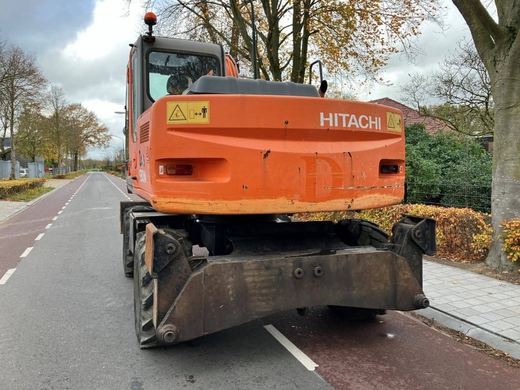 Wheel excavator Hitachi ZX130W Diesel 2007 2007 ZX130W 2007 1 Wheel Loaders image 4