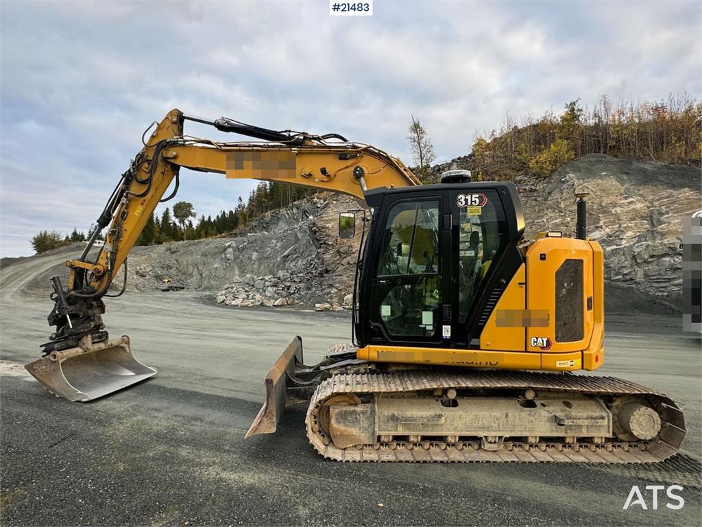CAT 315 2022 21483 315 2022 1 Crawler Excavators image 6