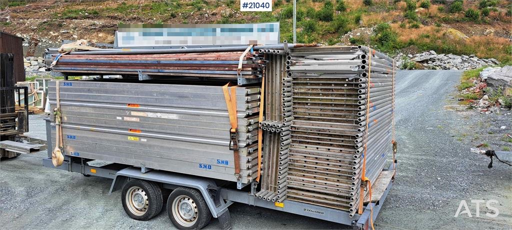 Temared scaffolding trailer 3.5 t w/ 364 m2 scaffo 2020 21040 temared scaffolding trailer 3.5 t w/ 364 m2 scaffo 2020 1 im...