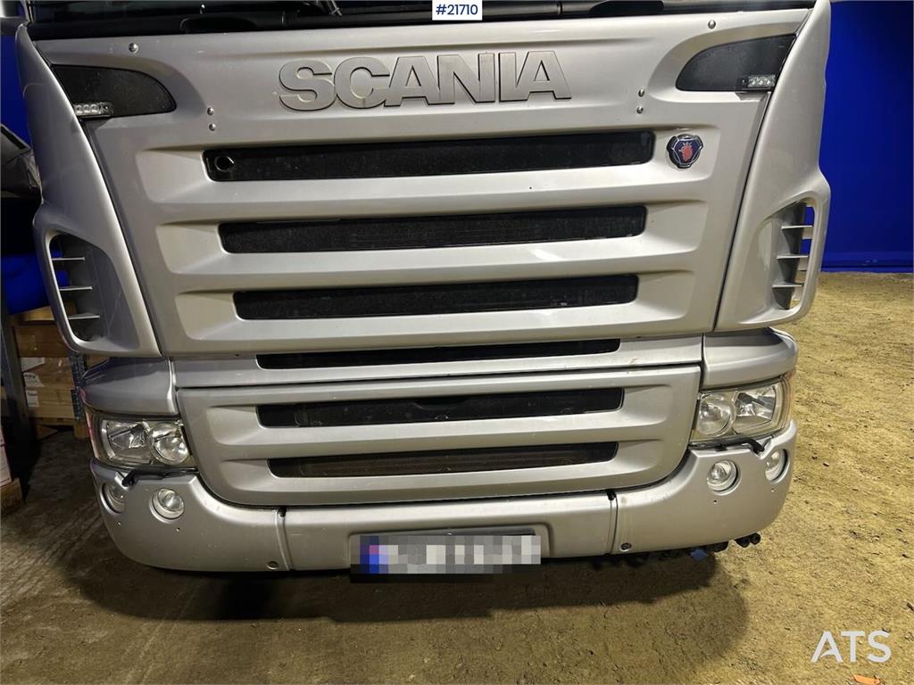 Scania R560 brøyterigget krokbil m / 20 T krok og kasse. 2008 21710 R560 brøyterigget krokbil m / 20 T krok og kasse. 2008...