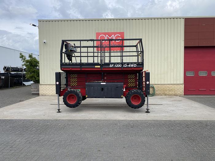 2001 Airo SF1200-D-4WD, 4x4 Schaar hoogwerker, 14 meter 2001 AIRO SF1200-D-4WD, 4x4 Schaar hoogwerker, 14 meter 2001 1 ima...