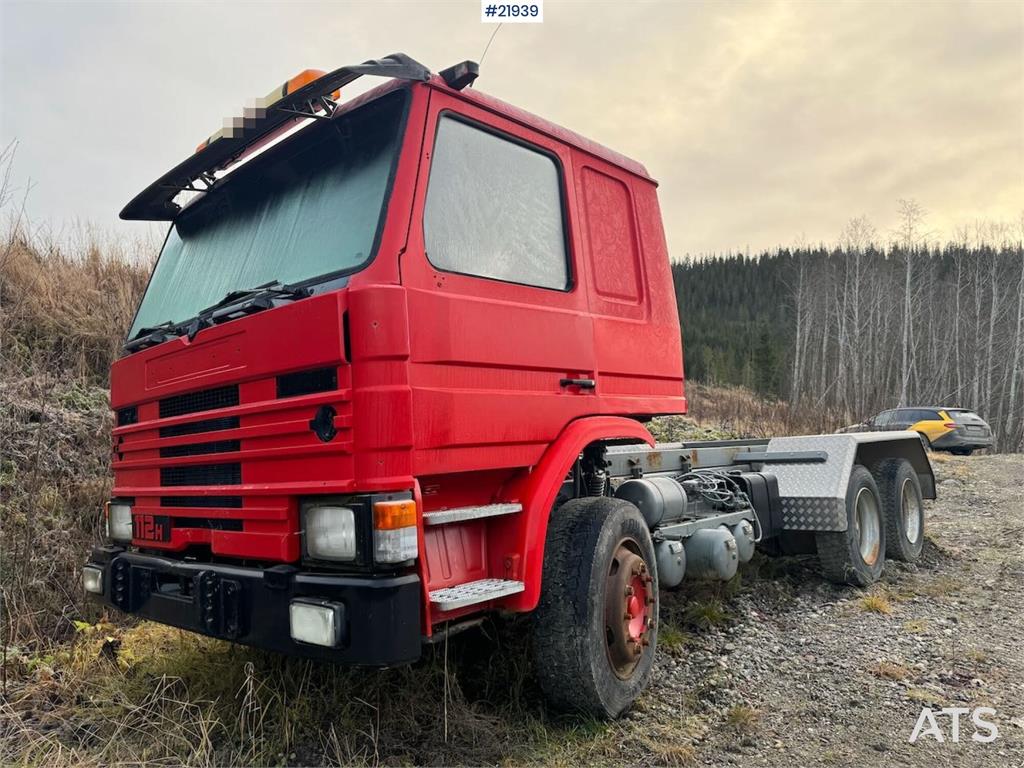 Scania P112 6x2 chassis 1982 21939 P112 6x2 chassis 1982 1 image 4