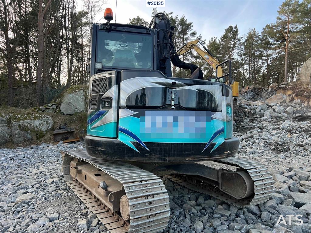 Hitachi zx85us-6 excavator w/ digging bucket, hydraulic sa 2019 20135 zx85us-6 excavator w/ digging bucket, hydraulic sa 2...