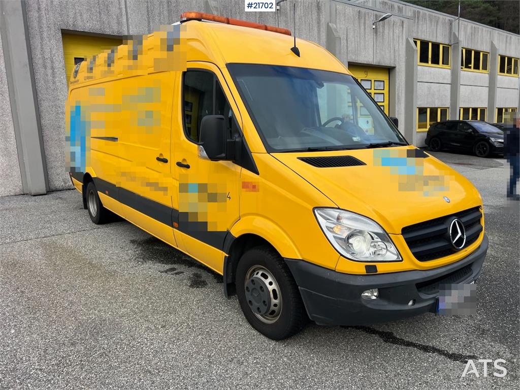 Mercedes-Benz Sprinter 519 cdi Rørinspeksjonsbil 2010 21702 Sprinter 519 cdi Rørinspeksjonsbil 2010 1 Closed vans image 10