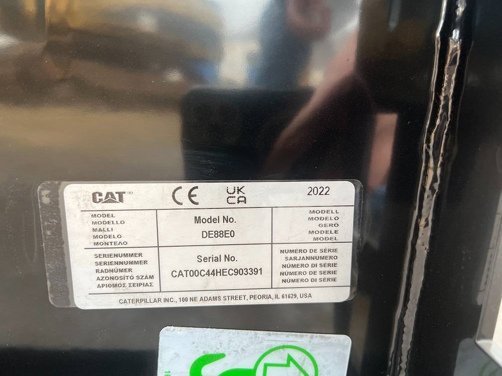 CAT DE 88 E0 (80KVA 64KW) new unused 2022 5027 DE 88 E0 (80KVA 64KW) new unused 2022 1 Generators image 14