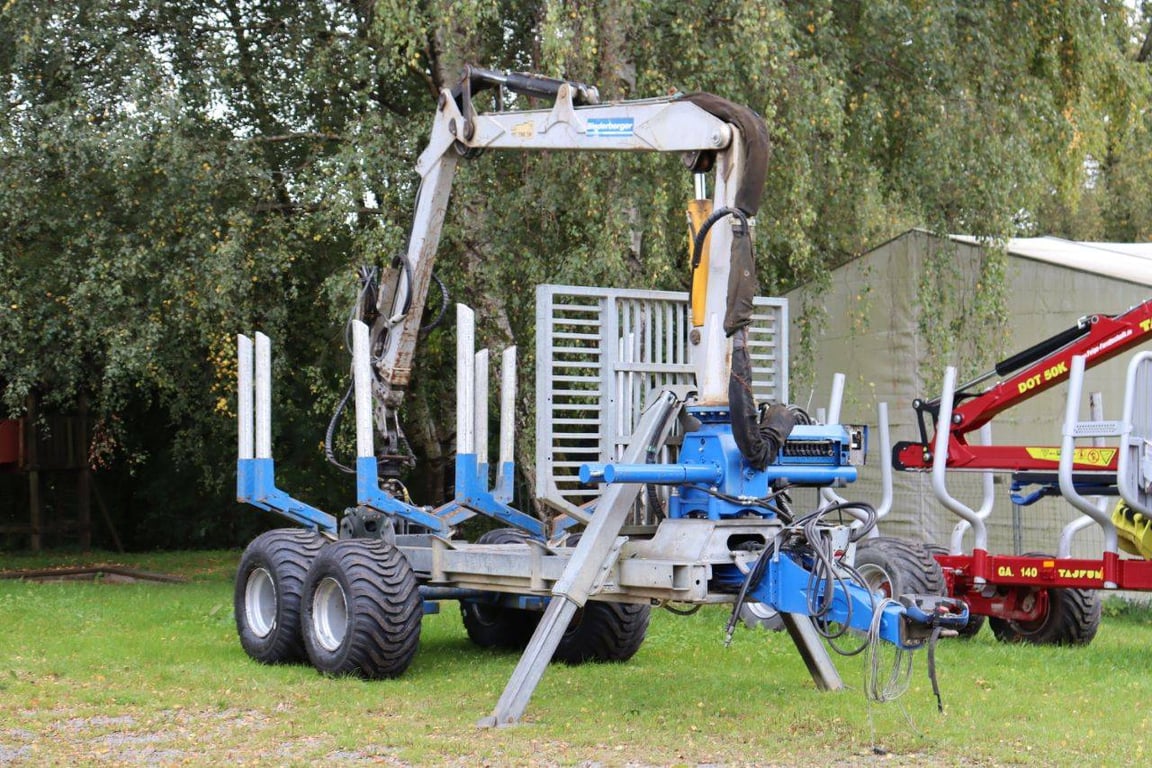 Forestry Trailer Binderberger Ruckewagen RW14 2010 2010 Binderberger Rückewagen RW14 2010 1 image 7